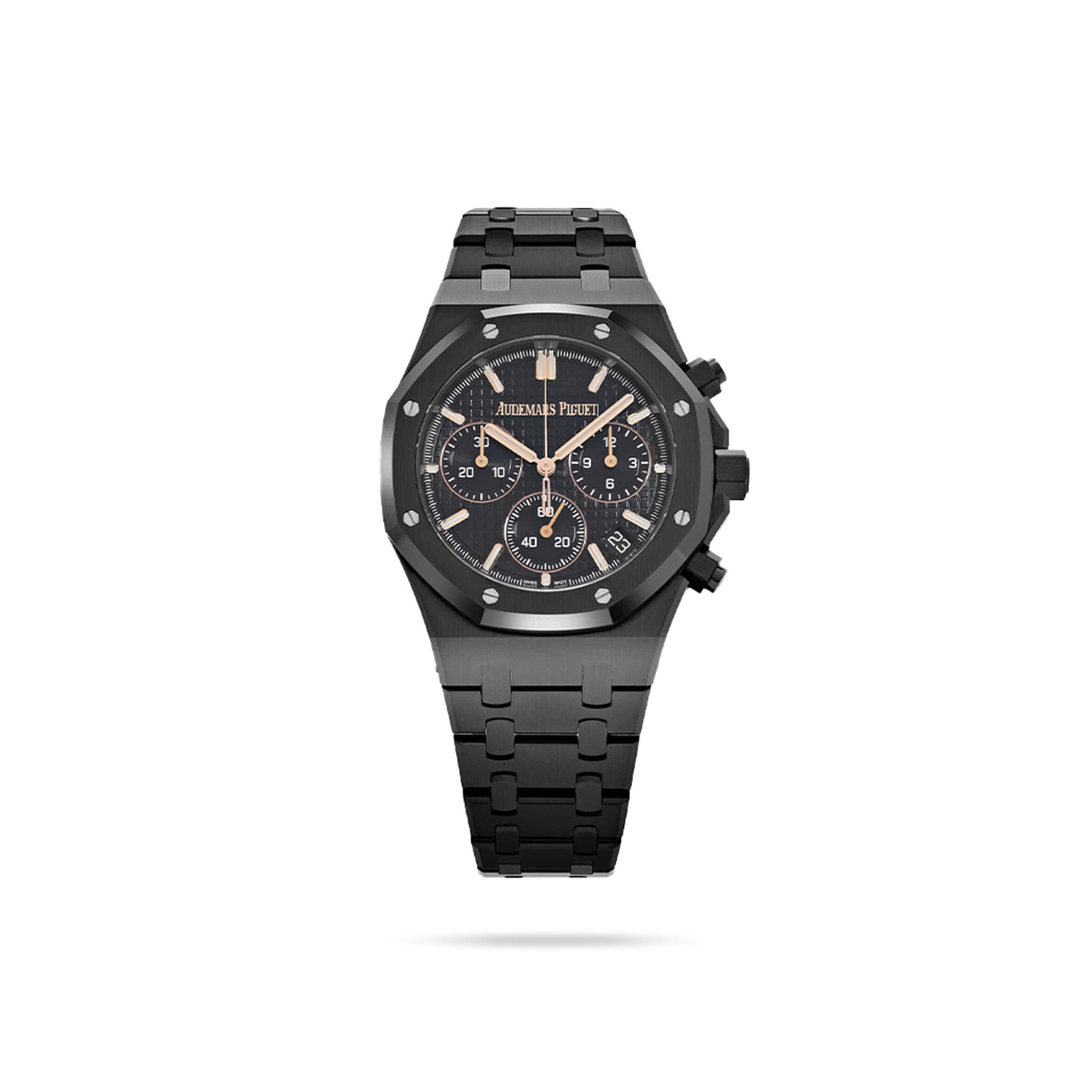 AUDEMARS PIGUET ROYAL OAK CHRONOGRAPH BLACK CERAMIC BLACK DIAL 41MM 26240CE.OO.1225CE.02 
